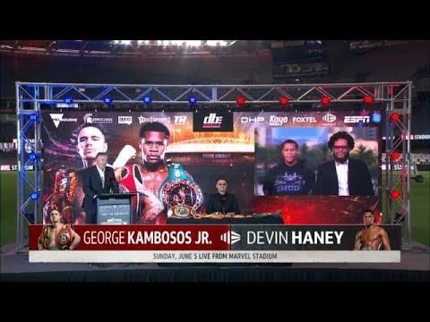 oficial Devin Haney vs Kambosos y Floyd Mayweather apuesta en contra de Gervonta Davis!