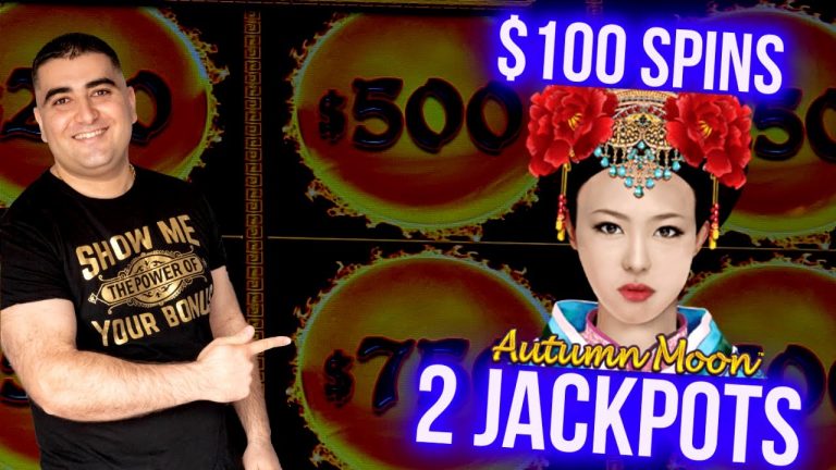 $100 Spins & 2 JACKPOTS On High Limit Dragon Link Slot – $15,000 Live Slot Play