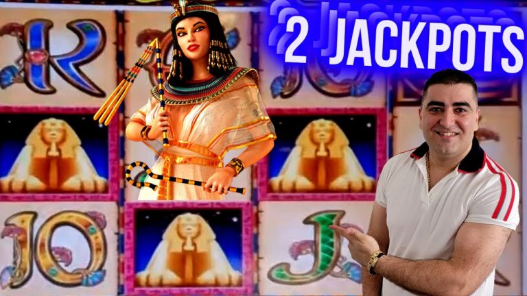 2 HANDPAY JACKPOTS High Limit Cleopatra 2 Slot Machine