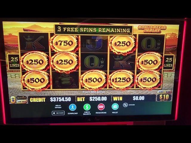 $250 BET HUGE WIN DRAGON LINK HOLD N SPIN BONUS – HARD ROCK HOLLYWOOD $10 Denom SUPER HIGH LIMIT