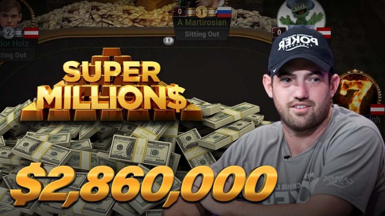 $2,860,000 Poker FINAL TABLE with Joe Cada | Super Million$ S2 E341