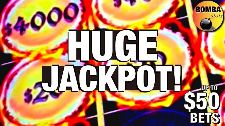 3 JACKPOTS! HUGE PROFIT! $50 BET HANDPAY on Peacock Princess ~ Dragon Link Casino Slot Machine WIN!