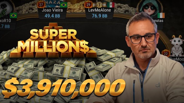 $3,910,000 Poker FINAL TABLE with Josh Arieh | Super Million$ S2 E43