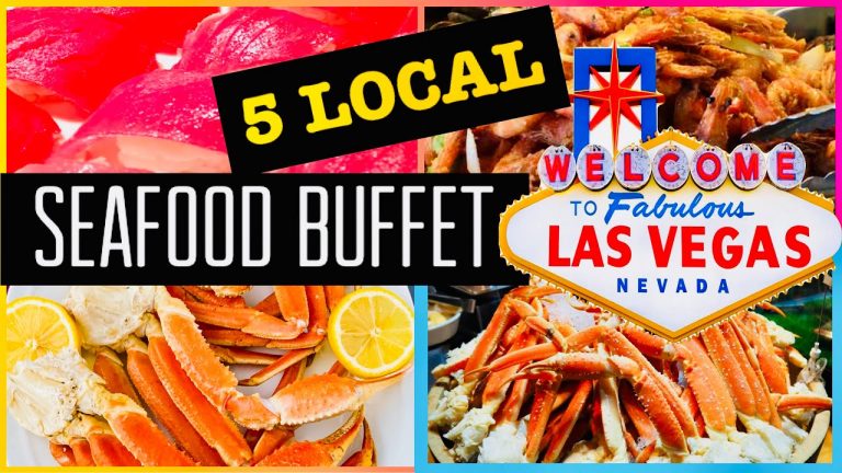 5 BEST $20-$40 VEGAS SEAFOOD BUFFETS 2022 #vegasbuffet #vegasfood #vegas