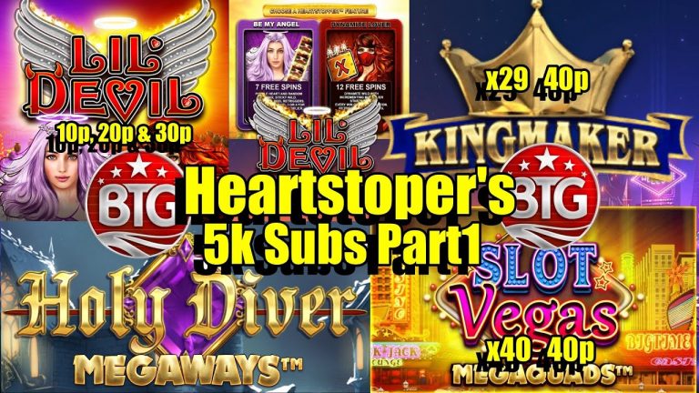 5k Special Part1, Heartstoppers Lil Devil, Slot Vegas, Holy Diver, King Maker + Community BIG WINS!!