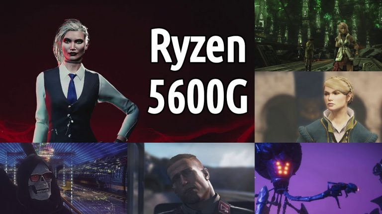 60 More Games Tested Ryzen 5600G Vega 7