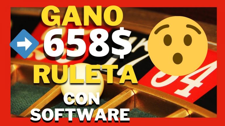 658$ EN RULETA CON SOFTWARE GANALE A LA RULETA DE CASINO CON SOFTWARE GANADORA