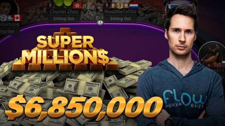 $6,850,000 FINAL TABLE, $1,179,576 to 1st! GGPoker Super Million$