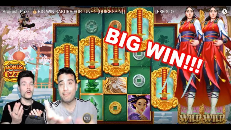 Acquisti Pazzi BIG WIN SAKURA FORTUNE 2 [QUICKSPIN] | SLOT ONLINE | EXE SLOT