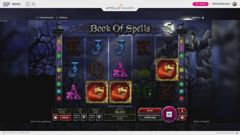 BB #117 | APOLLO | BOOK OF SPELLS | TOM HORN | LIVE WINNING SLOTS