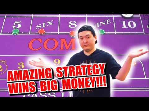 BIG STRATEGY, BIG WIN!! 30 Roll Craps Challenge – WIN BIG or BUST #154