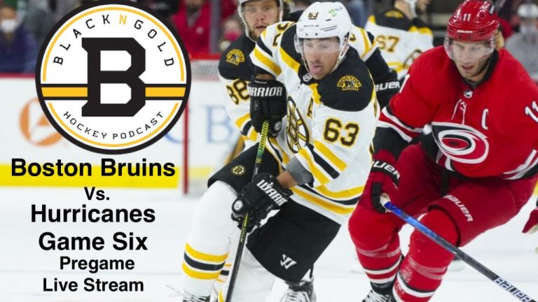 Black N’ Gold Hockey Podcast Boston Bruins Pregame Live Stream