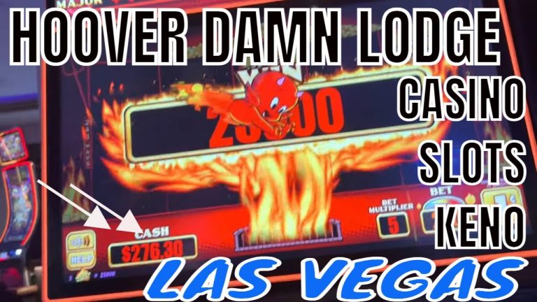 CASINO REVIEW HOOVER DAMN LODGE – Slots HOT STUFF Winner KENO LIGHTNING Link HEARTS 3 MOON BONUS –