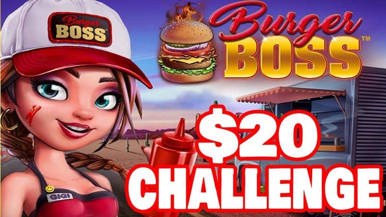 CHUMBA – CASINO Making a Profit CHALLENGE – $20 Burger Boss MEGA WIN