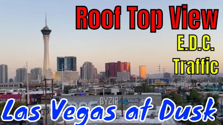 Cash or Crash Las Vegas LIVE – LIVE EDC Traffic from the top of The English Hotel Downtown Arts Dst