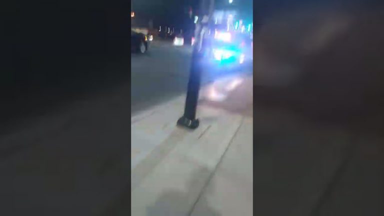 Cops Takeover Downtown Las Vegas