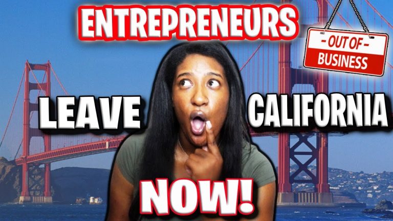 ENTREPRENEURS From California MOVING To TEXAS Because Of THIS….