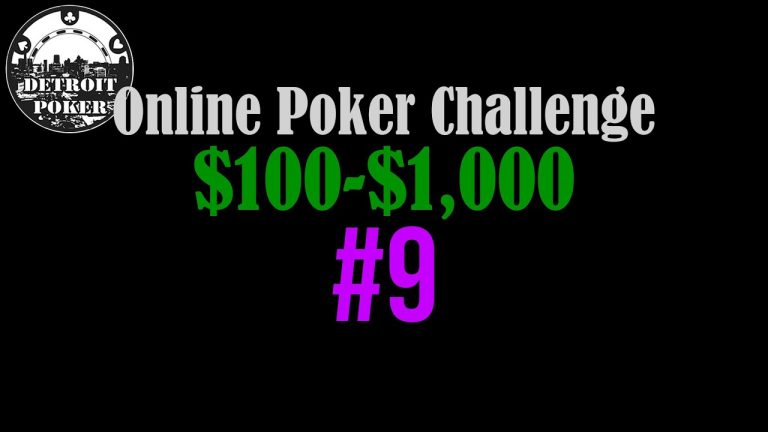 EP9 Online #Poker Challenge $100-$1k – Detroit Poker