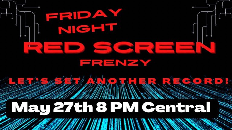 Friday Night Red Screen Frenzy at High Winds Casino