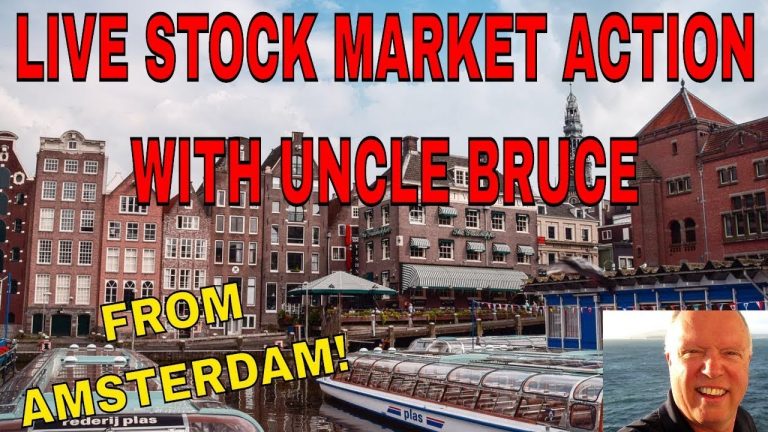 GAMESTOP SHARES HIT $148 LIVE FROM AMSTERDAM FINAL HOUR OF TRADING IN PLAIN ENGLISH WITH UNCLE BRUCE