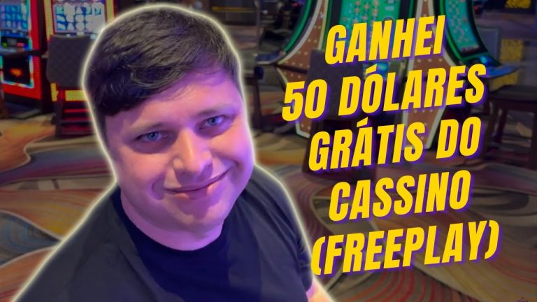 GANHEI DINHEIRO GRÁTIS do Cassino para jogar em Las Vegas!!