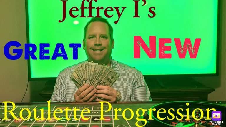 Great New Roulette Progression by Jeffrey