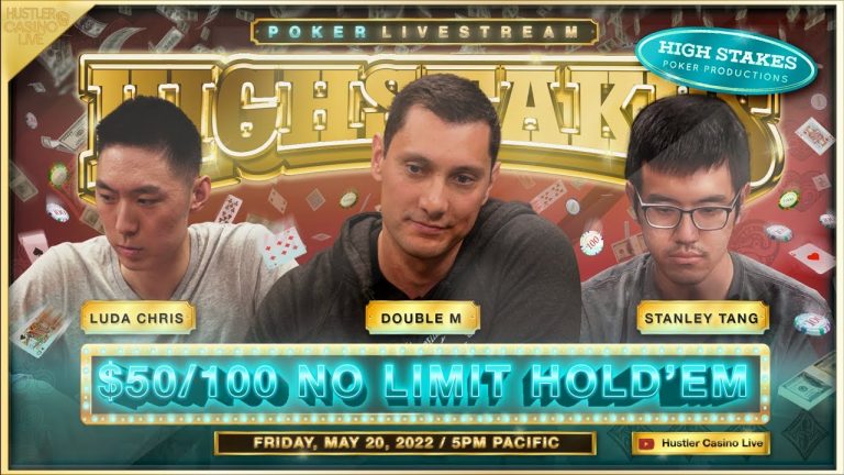 HIGH STAKES $50/100/200!! Luda Chris, Stanley Tang, Double M!! Commentary: Marc Goone & Alex Duvall