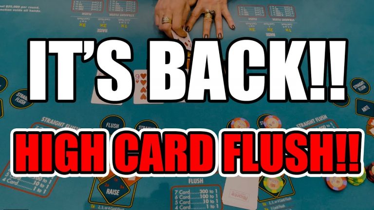 High Card Flush! This Was HEARTBREAKING!