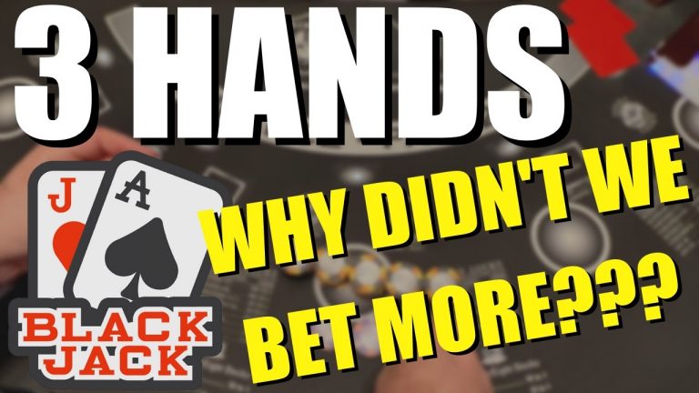 High Limit Blackjack! Let’s Get Revenge! $10k Session!