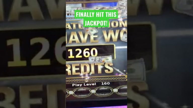 I HIT THIS RARE JACKPOT!!