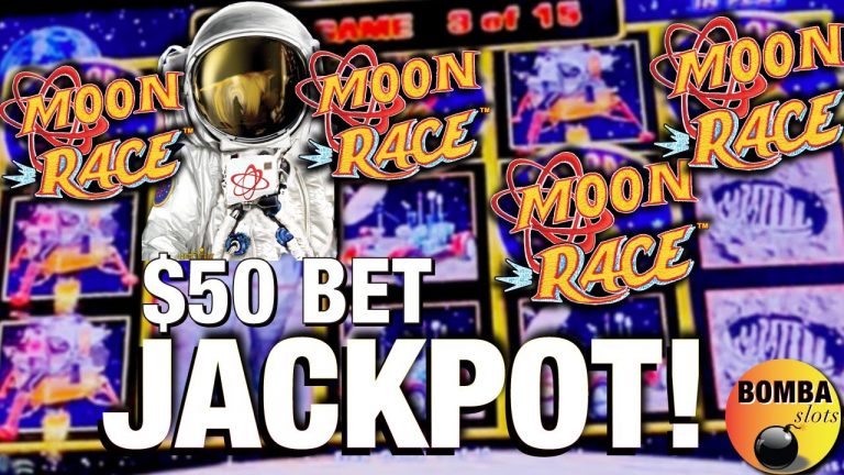 I Moon Walked My Way to A JACKPOT! Moon Race ~Lightning Link $50 Bet HANDPAY Casino Slot Machine Win