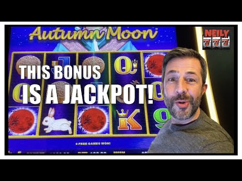 I knew IT WAS GOING TO HAPPEN! JACKPOT HANDPAY on Autumn Moon Slot Machine!