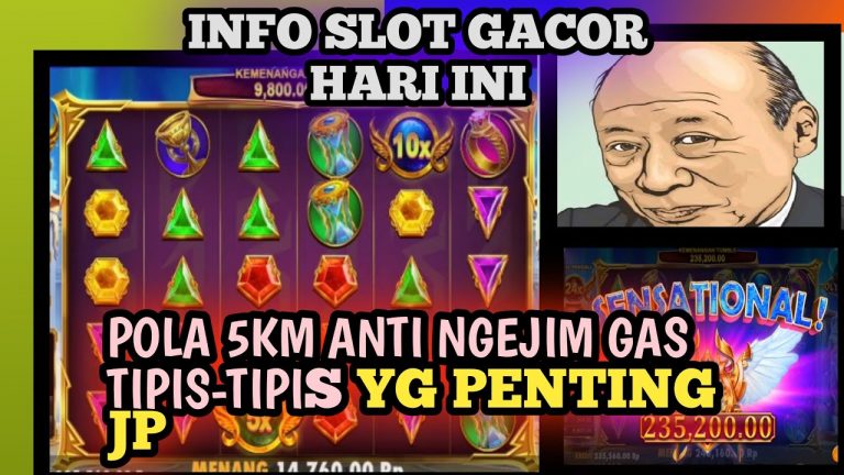 INFO SLOT GACOR HARI INI || GAS TIPIS TIPIS JACKPOT POLA HARIAN MODAL RECEH || GATES OF OLYMPUS