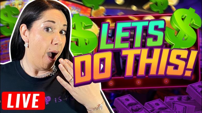 INSANE LIVE SLOTS DOUBLE HANDPAY & MORE