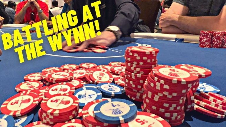 I’m Racking Up My Chips To Leave & I Find Myself ALL IN On the RIVER! WIN AT WYNN? Poker Vlog #36