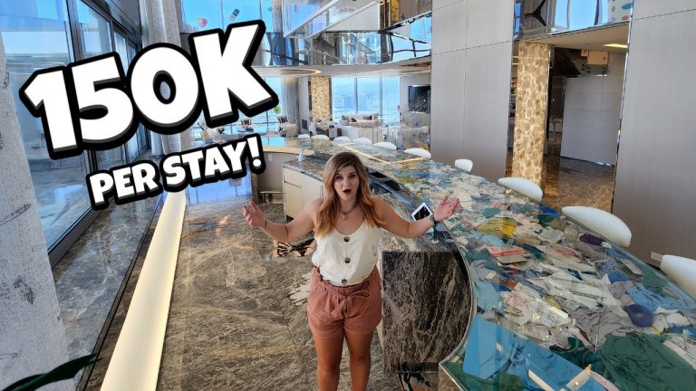 Inside The Most Expensive Hotel Suite in the World!