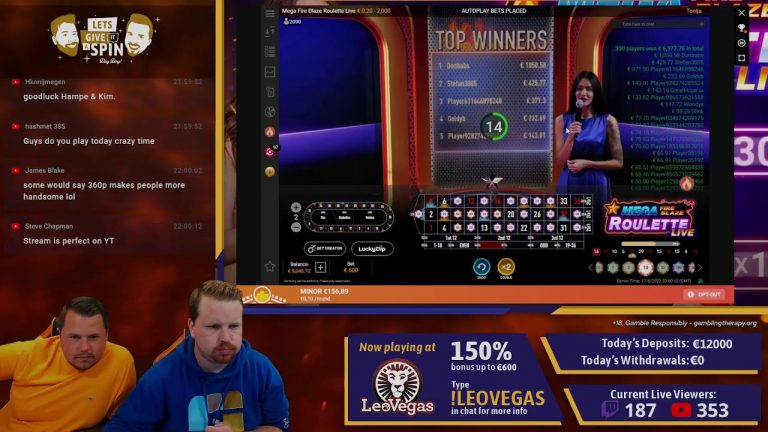 LIVE NOW: TABLE GAMES TUESDAY! – !Forum For Best Bonuses!(17/05/22) pt2