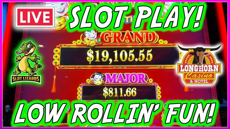 LIVE SLOT PLAY EPIC COMEBACK! J’S LOW ROLLIN’ WEDNESDAY! FUN AT LONGHORN CASINO! WEEK 2