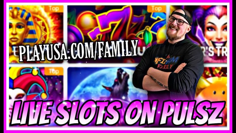 LIVE SLOTS | PULSZ | PLAYUSA.COM/FAMILY | ONLINE SLOTS | WIN REAL MONEY