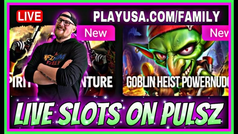 LIVE SLOTS | PULSZ | PLAYUSA.COM/FAMILY | ONLINE SLOTS | WIN REAL MONEY