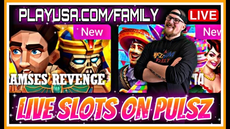 LIVE SLOTS | PULSZ | PLAYUSA.COM/FAMILY | ONLINE SLOTS | WIN REAL MONEY