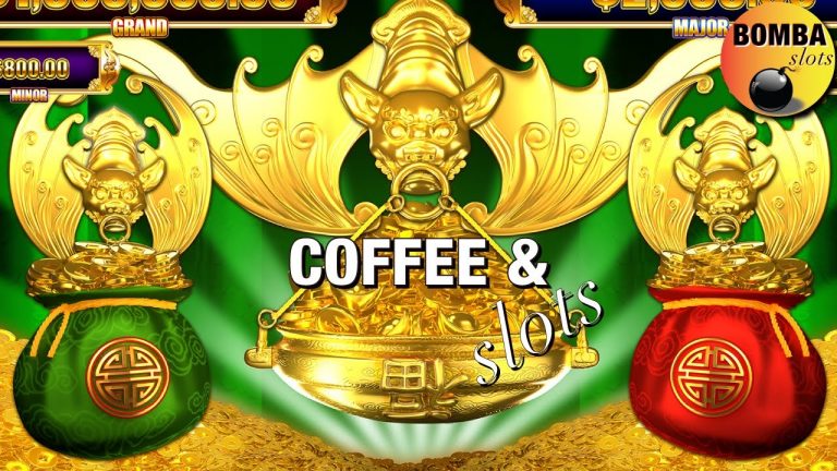 LUCK HAS ARRIVED! Big Fu Cash Bats ~Bat Blessings & Dragon Coffee & Slots