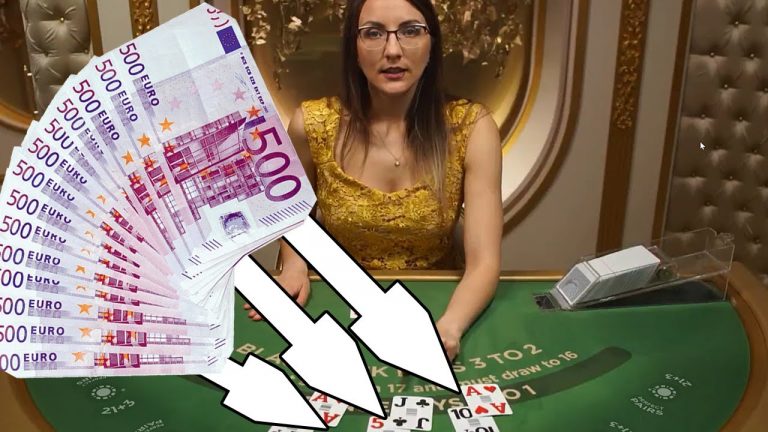 Live Blackjack – Salon Privé – MEGA BETS – Mehrere Boxen!