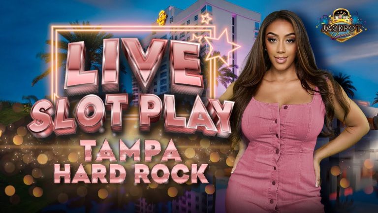 Live Casino Slot Machine Play at Tampa Hard Rock! With Jackpots!