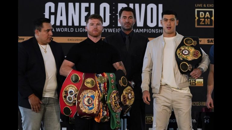 Llegadas oficiales de ‘Canelo’ Álvarez y Dmitry Bivol a Las Vegas | Box Azteca