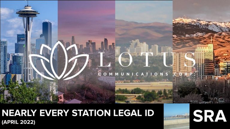 Lotus Communications Nearly Every Station Legal ID (April 2022)