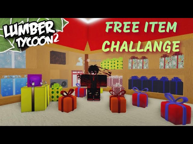 Lumber Tycoon 2 – Free Item Challenge – Featuring CubyCob