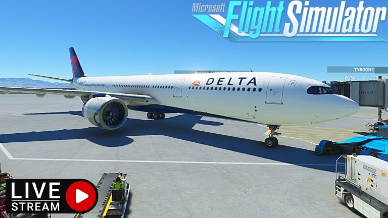 MSFS2020 | LIVE | Delta A330-900 | Las Vegas – Seattle