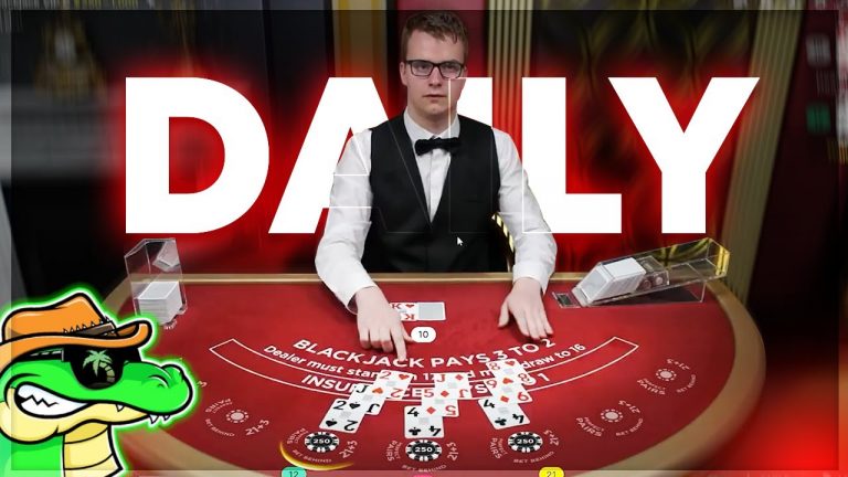 MY MOST INSANE DAILY BLACKJACK SESSION! #52