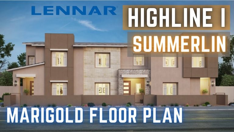 Marigold at Highline by Lennar Homes | Redpoint Square | Summerlin, Las Vegas | $560,990 | 1,956ft